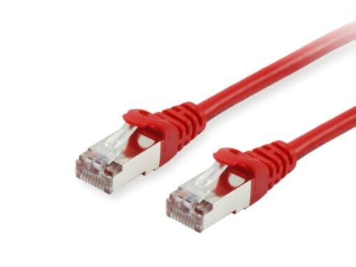 equip CU Patchkabel S/FTP 2xRJ45 Cat.6 250MHz rot 5,0m