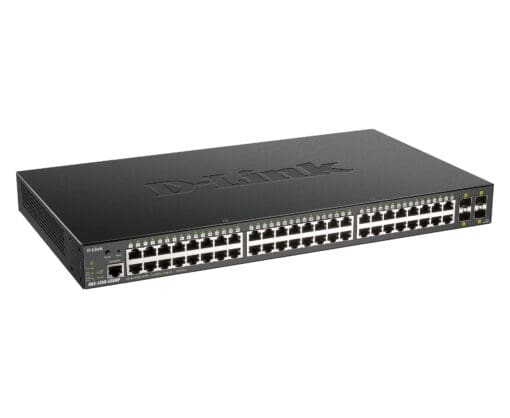 D-Link DGS-1250-52XMP 52-Port Smart Mgd. PoE+ Gigabit Switch – Bild 2