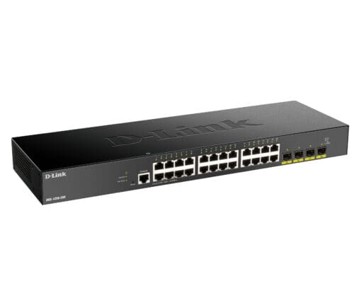 D-Link DGS-1250-28X 28-Port Smart Mgd. Gigabit Switch 4x 10G – Bild 2