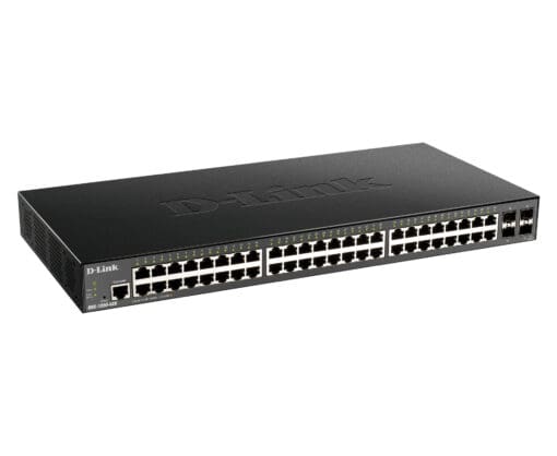 D-Link DGS-1250-52X 52-Port Smart Mgd. Gigabit Switch 4x 10G – Bild 2