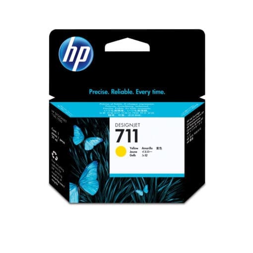 HP 711 Gelb DesignJet Tintenpatrone, 29 ml – Bild 2