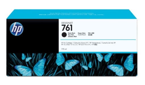 HP 761 Mattschwarz DesignJet Druckerpatrone, 775 ml