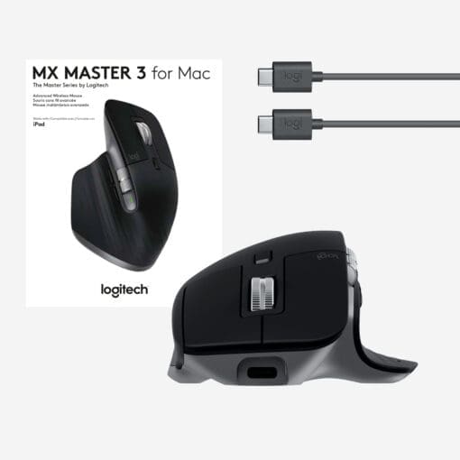 Logitech MX Master 3 Wireless Maus Graphit für Mac – Bild 9