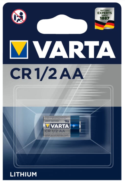 VARTA ELECTRONICS CR 1/2 AA Blister 1 – Bild 2