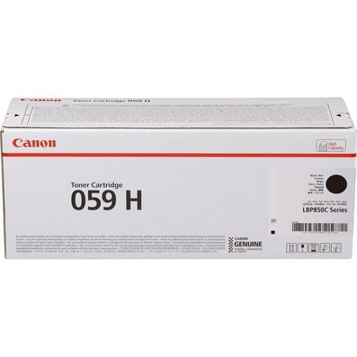 Canon 059H BK Tonerkartusche 1 Stück(e) Original Schwarz