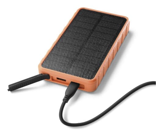 Cellularline Solar Charger Power Bank 10.000mAh Orange – Bild 4