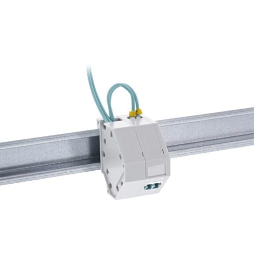 InLine® Keystone SNAP-In LWL Keystone Modulhalter, 1-fach für Hutschiene – Bild 2