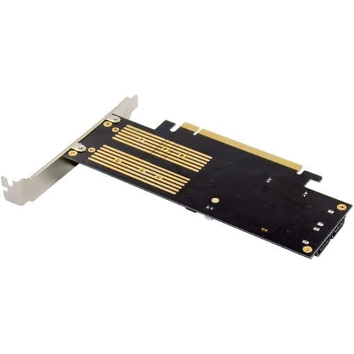InLine® PCIe Karte x16 zu 2x M.2, 1x mSATA – Bild 6