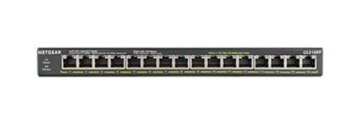 Netgear GS316PP 16-Port GB PoE+ unmgd. Switch 183W – Bild 2