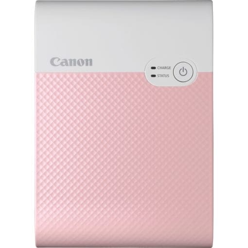 Canon SELPHY SQUARE QX10 mobiler WLAN-Farbfotodrucker, Pink
