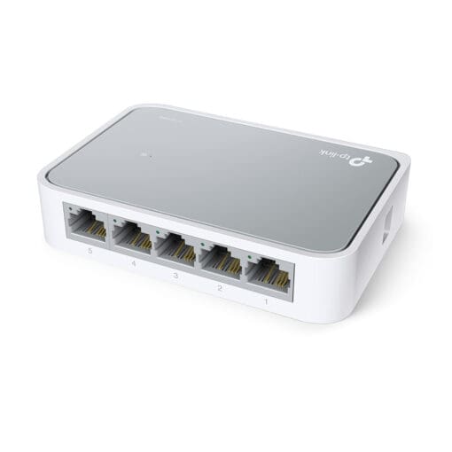 TP-Link TL-SF1005D 5-Port 10/100MBit Desktop Switch – Bild 2