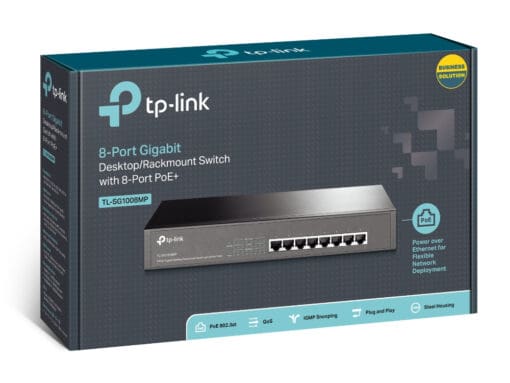 TP-Link TL-SG1008MP 8-Port Gigabit PoE+ Switch – Bild 4