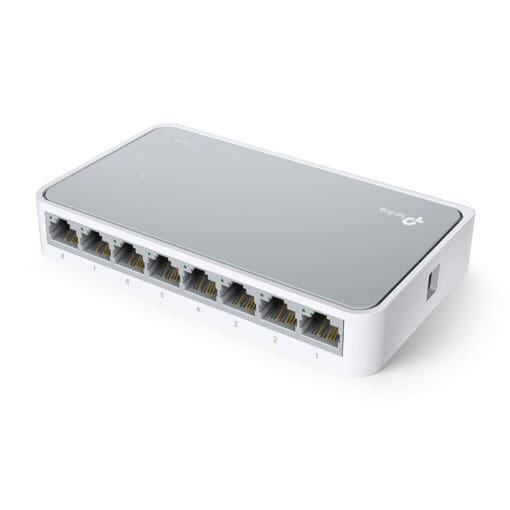 TP-Link TL-SF1008D 8-Port 10/100MBit Desktop Switch – Bild 2