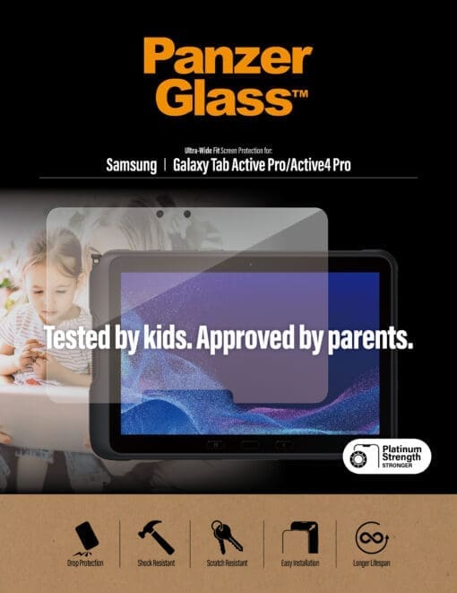 PanzerGlass f. Samsung Galaxy Tab Active Pro CF Antibakteriel – Bild 4