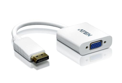 ATEN VC925 Video-Konverter DisplayPort zu VGA, weiß