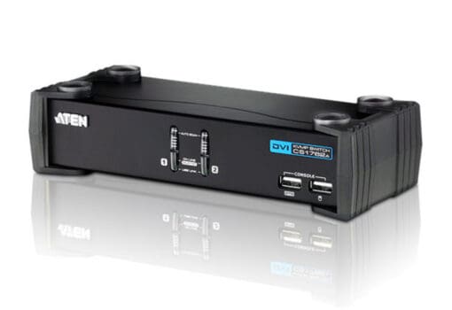 ATEN CS1762A CubiQ KVMP-Switch,2-fach, DVI, USB, Audio