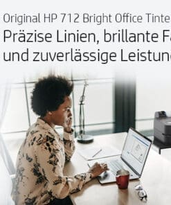 Erhalten Sie mit der Tinte HP 712 immer eine gleichbleibend hohe Druckqualität. Mit kräftigeren Farben und einer höheren Sättigung erreichen Sie stets hervorragende Druckergebnisse.