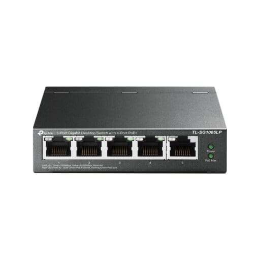 TP-Link TL-SG1005PE 5-Port Gigabit (4x PoE+) L2 Smart Switch