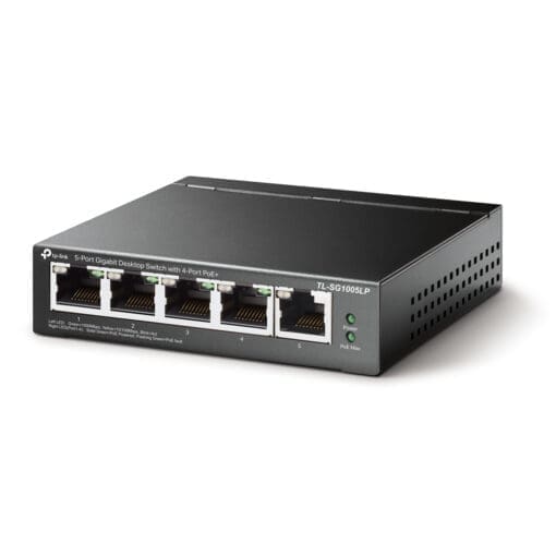 TP-Link TL-SG1005PE 5-Port Gigabit (4x PoE+) L2 Smart Switch – Bild 2