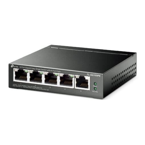 TP-Link TL-SG105PE 5-Port Gigabit (4x PoE+) L2 Smart Switch – Bild 2