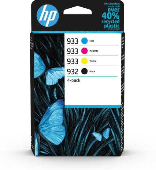 HP 932 Schw./933 Cyan/Magenta/Gelb Orig.-Druckerpat., 4er-Pack