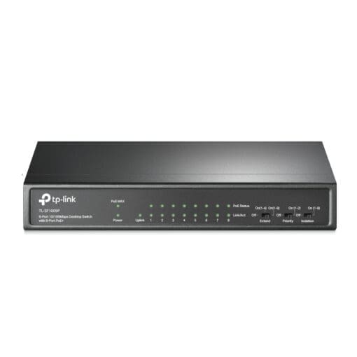 TP-Link TL-SF1009P 9-Port 10/100Mbps (8x PoE+) Switch