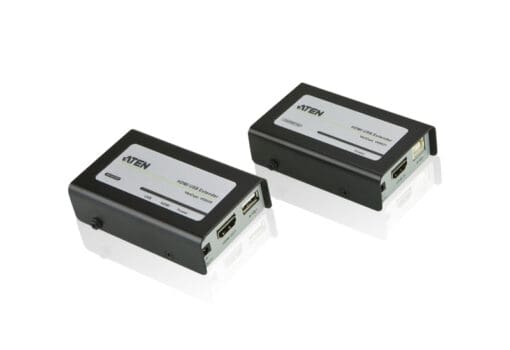 ATEN VE803 Video-Extender HDMI, mit USB und Audio, Verlängerung bis max. 60m über Netzwerkkabel