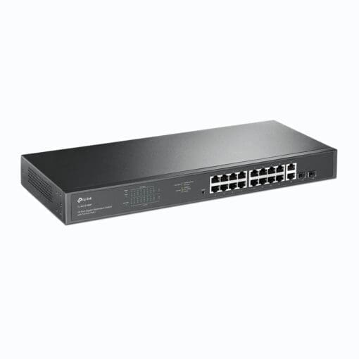 TP-Link TL-SG1218MP 16-Port Gigabit PoE+ Rackmount Switch – Bild 2