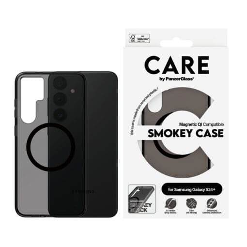 CARE Case  Smokey/Black MagSafe Samsung S24+ – Bild 2