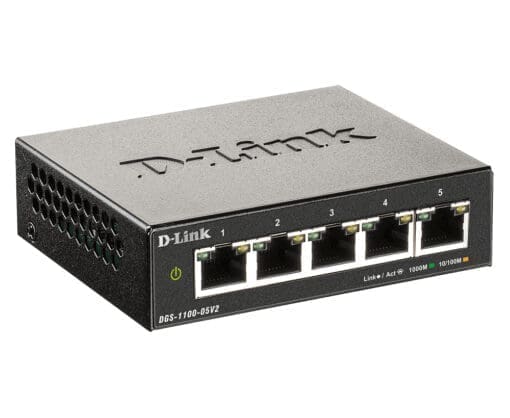 D-Link DGS-1100-05V2 5-Port Gigabit Smart Switch – Bild 3