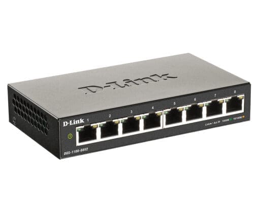 D-Link DGS-1100-08V2 8-Port Gigabit Smart Switch – Bild 3