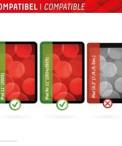 Die <strong>Tablet PaperSense Schutzfolie</strong> bietet ein authentisches Schreib- und Zeichenerlebnis mit ihrer papierähnlichen, fein aufgerauten Oberfläche. Perfekt für präzises Arbeiten und kreative Projekte, schützt sie das Display vor Kratzern und Beschädigungen, ohne die Touch-Funktionalität einzuschränken. Dank der innovativen <strong>Air Adsorption Technology</strong> ist sie leicht anzubringen und abwaschbar. Inklusive Filz-Schutzhülle für sicheren Transport.