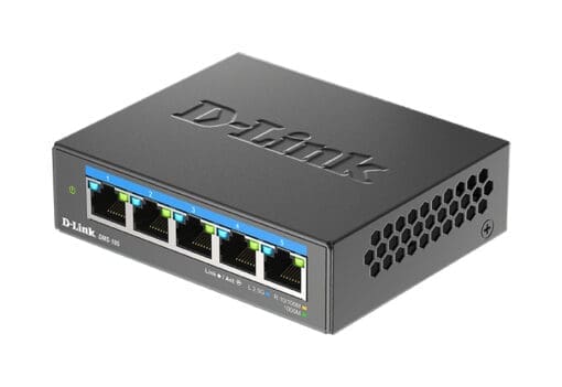 D-Link DMS-105 5-Port Multi-Gigabit Unmanaged Switch – Bild 5