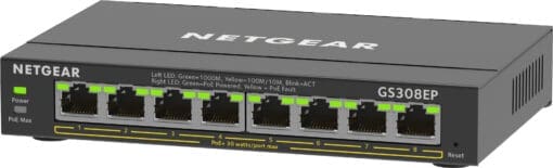 Netgear GS308EP 8-Port Gb Eth PoE+ Smart Mgd Plus Switch – Bild 2