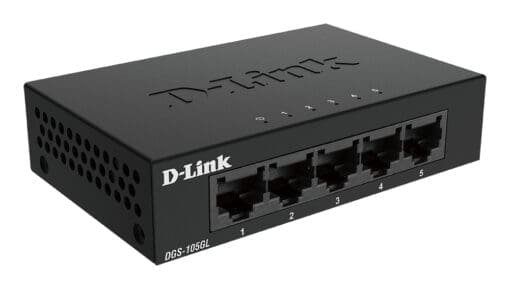 D-Link DGS-105GL/E 5-Port Gigabit Light Switch ohne IGMP – Bild 3