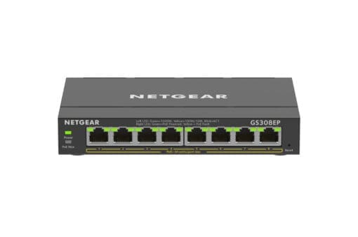 Netgear GS308EP 8-Port Gb Eth PoE+ Smart Mgd Plus Switch – Bild 4