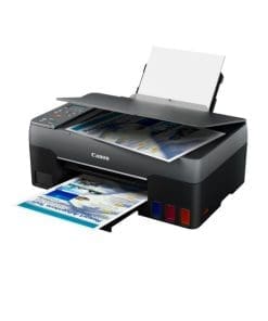Canon PIXMA G2560 MegaTank, Tintenstrahl, Farbdruck, Farbkopieren, Farbscan, A4, Schwarz