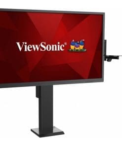 Der motorisierte Ständer ViewSonic VB-STND-004 für die Bodenmontage verfügt über eine leichtgängige, motorisierte Hebefunktion und eignet sich zum sicheren Unterbringen der interaktiven ViewSonic ViewBoard-Flachbildschirme mit 86" sowie für beliebige Bildschirme mit einem Gewicht von bis zu 100 kg. Dank der integrierten Bildschirmsteuerung kann der Ständer für die Bodenmontage direkt vom ViewBoard-Touchscreen (IFP8650) aus bedient werden, sodass Sie den ViewBoard mit einer einzigen Berührung mühelos heben oder senken können. Das stabile Design gewährleistet, dass Ständer und Bildschirm senkrecht angebracht sind, wenn der Ständer am Boden gesichert und verschraubt wurde.