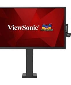Der motorisierte Ständer ViewSonic VB-STND-004 für die Bodenmontage verfügt über eine leichtgängige, motorisierte Hebefunktion und eignet sich zum sicheren Unterbringen der interaktiven ViewSonic ViewBoard-Flachbildschirme mit 86" sowie für beliebige Bildschirme mit einem Gewicht von bis zu 100 kg. Dank der integrierten Bildschirmsteuerung kann der Ständer für die Bodenmontage direkt vom ViewBoard-Touchscreen (IFP8650) aus bedient werden, sodass Sie den ViewBoard mit einer einzigen Berührung mühelos heben oder senken können. Das stabile Design gewährleistet, dass Ständer und Bildschirm senkrecht angebracht sind, wenn der Ständer am Boden gesichert und verschraubt wurde.