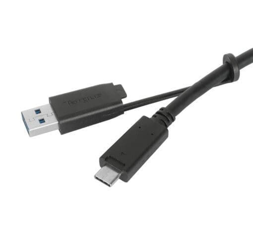 Targus ACC1133GLX USB Kabel 1 m USB 3.2 Gen 1 (3.1 Gen 1) USB C Schwarz – Bild 2