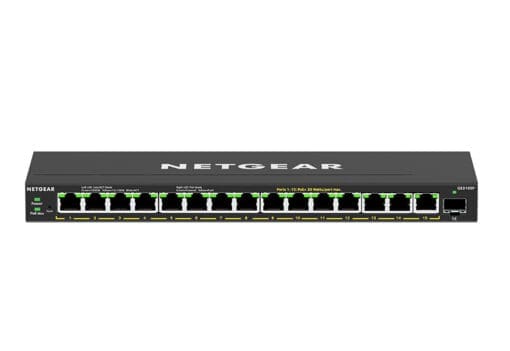 Netgear GS316EP 16-Port PoE+ Gigabit Eth Plus Switch PoE+ 180W – Bild 2