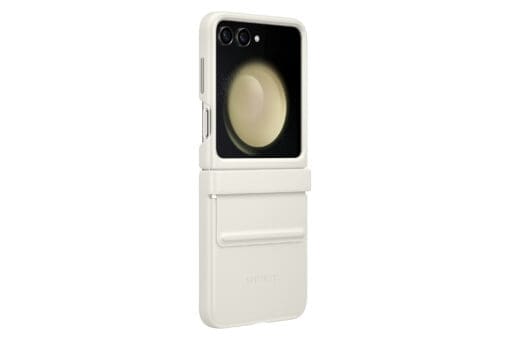 Samsung Flap ECO-Leather Case für Galaxy Flip5, Cream – Bild 2