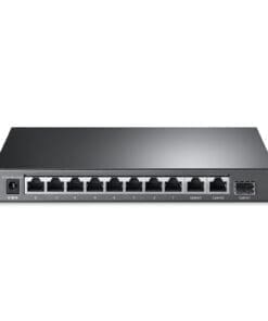 Professioneller 10-Port Gigabit Unmanaged Switch mit 8-Port PoE+, Plug and Play, mit PoE-Übertragung für die Überwachung bis zu 250 m