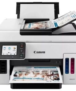 Canon MAXIFY GX6050 MegaTank, Tintenstrahl, Farbdruck, 600 x 1200 DPI, A4, Direktdruck, Schwarz, Gelb