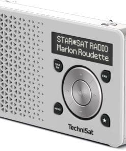 TechniSat DIGITRADIO 1, weiß/silber