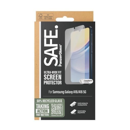 SAFE Screen Protector Samsung A16/A16 5G/Ultra-Wide Fit – Bild 3