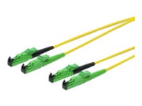LWL Patchk., E2000/ E2000 (APC), SM 09/125 µ, Duplex, 3 m, LSOH