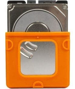 FANTEC Schutzhülle für 2,5" Festplatten, orange