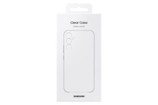 Samsung Clear Case für Galaxy A34 5G, Transparent – Bild 6