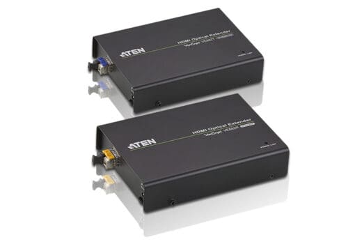 ATEN VE882 Audio/Video-Extender, HDMI-Verlängerung über Glasfaser/LWL, max. 600m